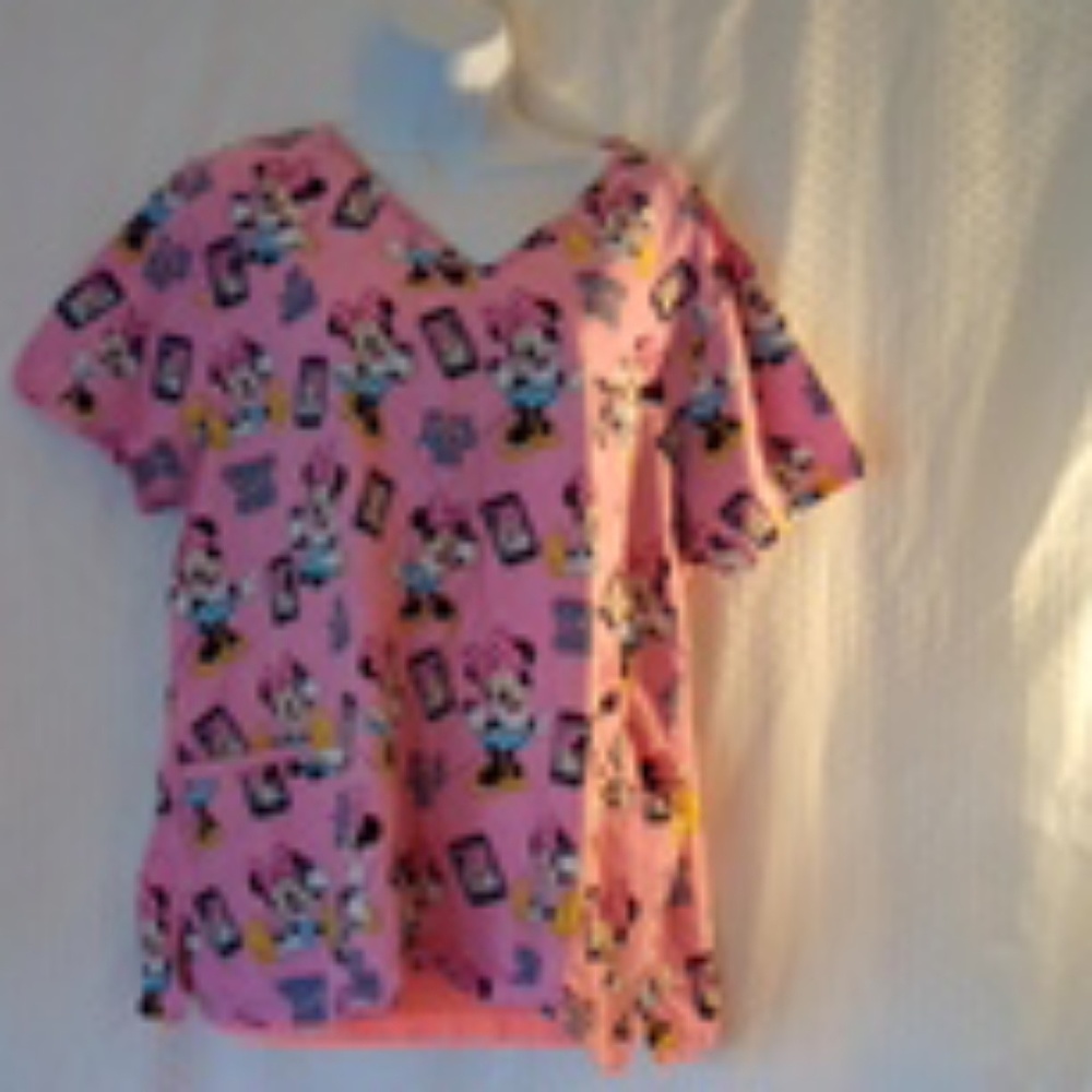 Disney scrub top